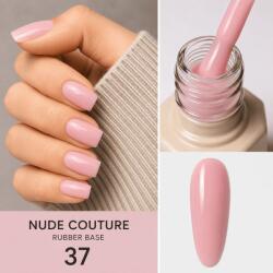 Everin Rubber Base Everin Nude Couture 37 - Bază Rubber Roz Pastel HEMA & TPO Free (NC-37)