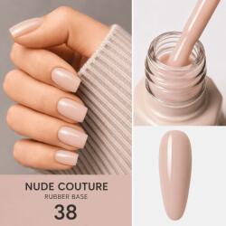 Everin Rubber Base Everin Nude Couture 38 - Bază Rubber Nude Bej HEMA & TPO Free (NC-38)