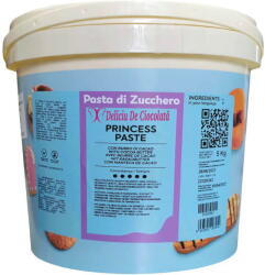 IRCA PRINCESS Pasta de Zahar Alba, Acoperire, Decoruri si Flori, 5 kg, IRCA (1060213)