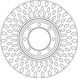 TRW Disc frana TRW DF6688S (DF6688S)