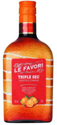  Le Favori Triple Sec Likőr 0, 7L 40% - mindenamibar