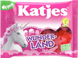 Katjes DE Wunderland Pink vegán zselé rózsaszín egyszarvú alakú, 210 g (27834)