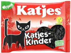 Katjes DE Katzen-Kinder Vegan macskacskák alakú édesgyökér cukorka 210 g (27839)