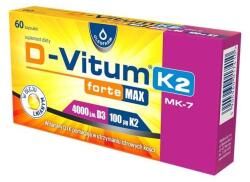 Oleofarm D3-vitamin 4000 NE és K2 MK-7 D-Vitum Forte Max Oleofarm (60 kapszula)