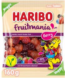 HARIBO DE Fruitmania Berry zselé, erdei gyümölcs ízű, 160 g (24982)