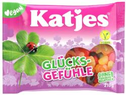 Katjes DE Glücksgefühle vegán, négylevelű lóhere alakú zselé 210 g (27838)
