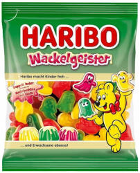 HARIBO DE Wackelgeister gyümölcsízű zselés és habos cukorka szellemek formájában, 160 g (27813)