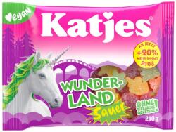 Katjes DE Wunderland Sauer Vegan savanyú zselé egyszarvú alakú, 210 g (27826)