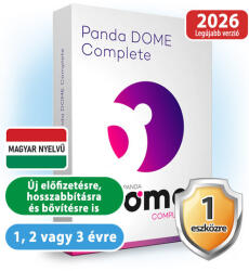 Panda Dome Complete 1 eszközre 1 évre (elektronikus licensz) (C01YPDC0E01)