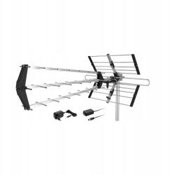 Cabletech DVB-T2 irányított antenna földi digitális televíziózáshoz, 4K és Lte szűrővel (ANT0641)