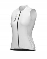 Ale Cycling Női kerékpáros mez Alé Cycling Solid Color Block Sleeveless Fehér L (L24098400)