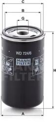 Mann Filter Hidraulika szűrő WD 724/6