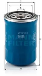 Mann Filter Olajszűrő W 830/3