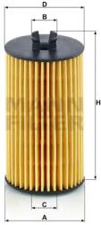 Mann Filter Olajszűrő HU 6018 tól