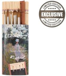 Raphaël Claude Monet ecsetkészlet - 5 db, mini, bambusz tok