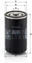 Mann Filter Olajszűrő W 719/5