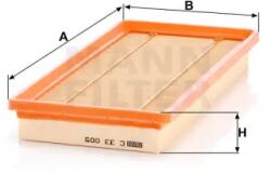 Mann Filter C 33 005 légszűrő