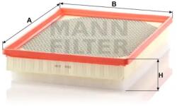 Mann Filter C 36 172 légszűrő