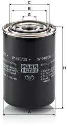 Mann Filter Olajszűrő W 940/30