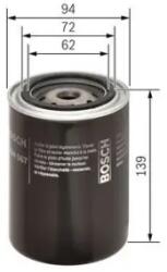 Bosch olajszűrő 0 451 104 067