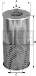 Mann Filter Hidraulika szűrő H 816/1