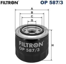 FILTRON Olajszűrő OP 587/3