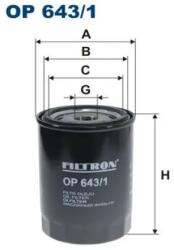 FILTRON Olajszűrő OP 643/1