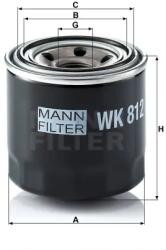 Mann Filter Üzemanyagszűrő WK 812