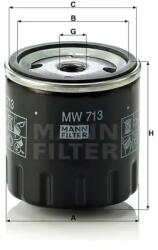 Mann Filter Olajszűrő MW 713