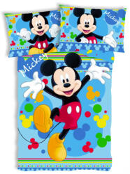 Disney Mickey gyerek, ovis ágyneműhuzat 100×135 cm, 40×60 cm Nr 03