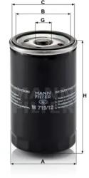 Mann Filter Olajszűrő W 719/12