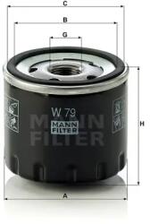 Mann Filter Olajszűrő W 79