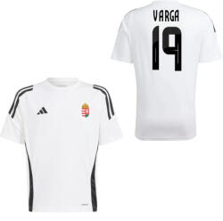  Magyarország mez felső szurkolói Adidas felnőtt fehér T24 - VARGA 19 M
