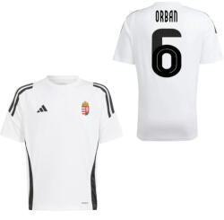  Magyarország mez felső szurkolói Adidas felnőtt fehér T24 - ORBAN 6 M