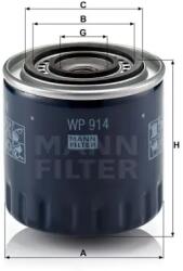 Mann Filter WP 914 olajszűrő