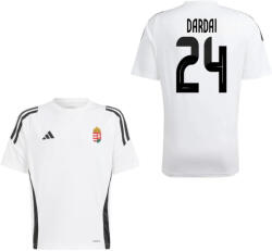  Magyarország mez felső szurkolói Adidas felnőtt fehér T24 - DARDAI 24 M
