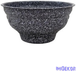  Műanyag kerek sírtál 17 cm