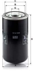 Mann Filter Olajszűrő W 13 120/3