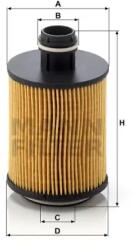 Mann Filter Olajszűrő HU 712/11 x