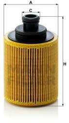 Mann Filter Olajszűrő HU 712/7 x