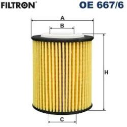 FILTRON OE 667/6 olajszűrő