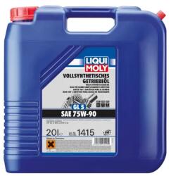 LIQUI MOLY 1415 TELJESEN SZINTETIKUS hajtóműolaj SAE 75W-90 - 20L