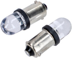  LED izzó kék 6V/12V BA 9S Diverse / Import Elektromos alkatrészek Világítás és fényjelzés Izzók Jelző- és műszerizzók BA9s bajonettzáras izzók