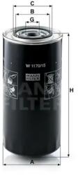 Mann Filter Olajszűrő W 1170/15