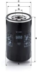Mann Filter Olajszűrő W 1160