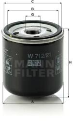 Mann Filter Olajszűrő W 712/21