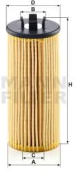Mann Filter Olajszűrő HU 6015 a KIT-ből