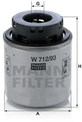 Mann Filter Olajszűrő W 712/93