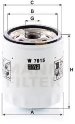 Mann Filter Olajszűrő W 7015
