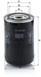 Mann Filter Olajszűrő W 940/62